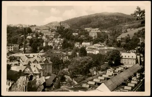 Postcard Tannwald Tanvald Panorama von Tanvald 1960