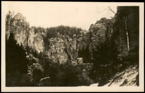 Weckelsdorf Teplice Metují | Wekelsdorf TEPLICKÉ SKÁLY WEKELSDORFER FELSEN 1929
