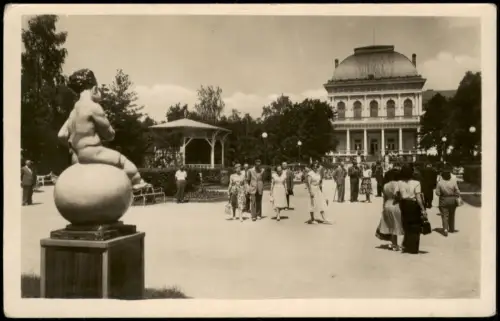 Franzensbad Františkovy Lázně Statteilansicht Františkovy Lázně Promenáda 1950