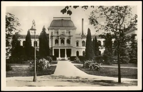 Franzensbad Františkovy Lázně Statteilansicht Partie am Badehaus Nr. 4. 1940