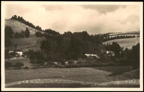 Ansichtskarte Meißen Fernblick auf die Preiskermühle 1928