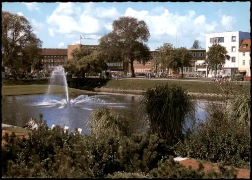 Ansichtskarte Cuxhaven Im Zentrum am Schleusenpriel 1987