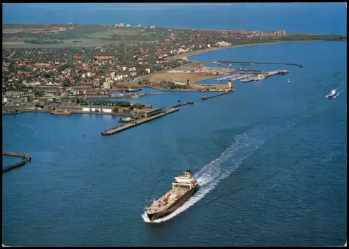 Cuxhaven Luftbild Luftaufnahme Blick auf Döse, Duhnen und Sahlenburg 1975