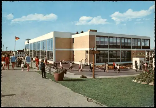 Ansichtskarte Büsum Meerwasser-Hallen-Wellenschwimmbad 1969