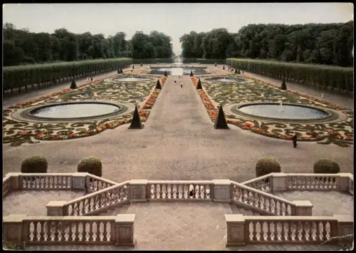 Ansichtskarte Brühl Schloß Augustusburg Blick auf den Park 1963