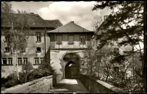 Ansichtskarte Uffenheim Landratsamt - Fotokarte 1963