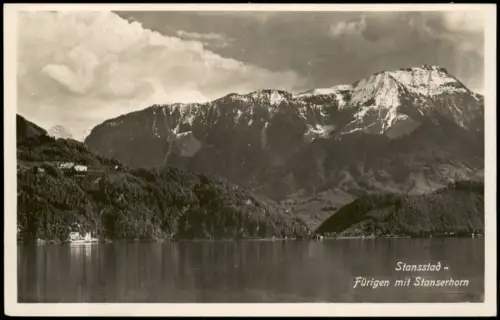 Ansichtskarte Stansstad Stansstad-Fürigen mit Stanserhorn 1940