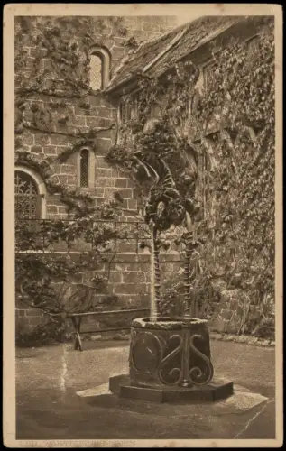 Ansichtskarte Eisenach Der Wartburgbrunnen 1910