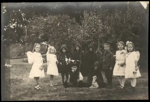 Bredeney Essen Schülergruppe Märchenspiel 'Rübezahl gratuliert dem Kaiser 1913