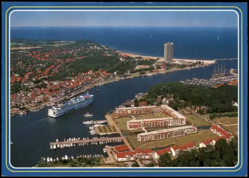 Travemünde-Lübeck Luftbild Luftaufnahme Totale v. Flugzeug aus 2000
