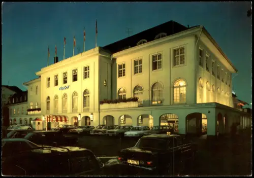 Ansichtskarte Travemünde-Lübeck Autos Parkplatz am Spielcasino 1965