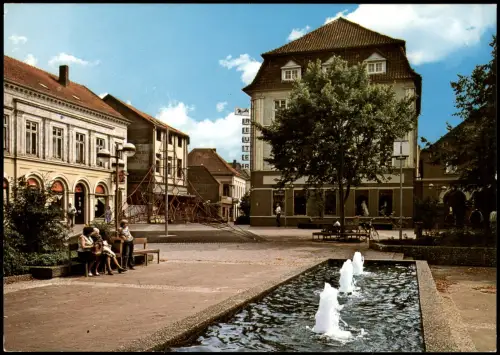 Ansichtskarte Varel Schloßplatz 1984