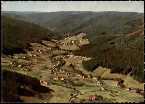 Ansichtskarte Tonbach-Baiersbronn Panorama-Ansicht 1965