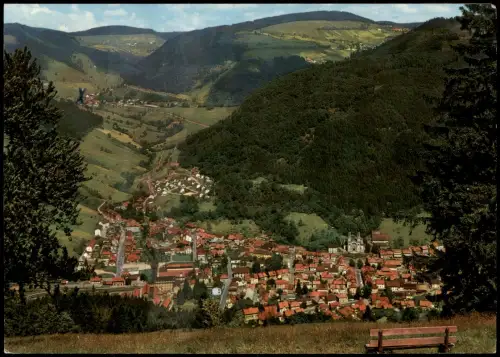 Ansichtskarte Todtnau Panorama-Ansicht 1973