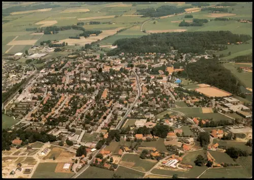 Bersenbrück Luftaufnahme Luftbild Gesamtansicht v. Flugzeug aus 1975