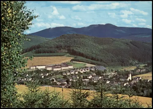 Ansichtskarte Bestwig Ortsansicht Panorama-Blick Sauerland 1975