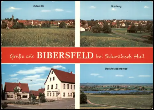 Bibersfeld-Schwäbisch Hall MB Siedlung Starkholzbachersee GASTHAUS LÖWE 1980