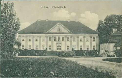 Ansichtskarte Hohenzieritz Schloß 1913
