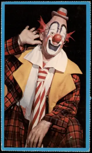 .USA United States of America Clown Lou Jacobs - Ringling Bros. and Barnum & Bailey Circus 1973