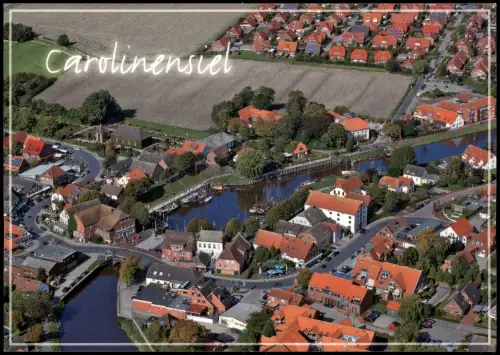 Carolinensiel-Wittmund Luftbild Luftaufnahme Sielort Fischerdorf C  2010