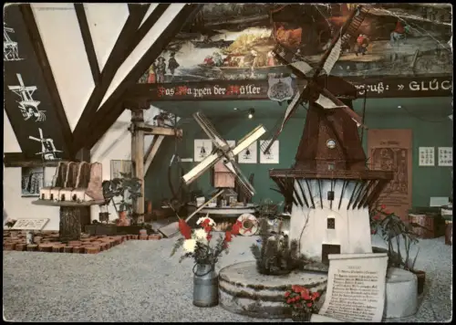 Ansichtskarte Suhlendorf Internationales Mühlen-Museum 1971