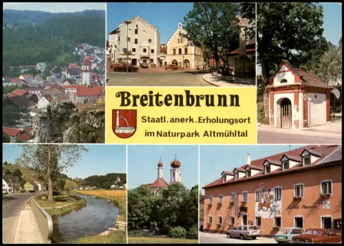Breitenbrunn (Oberpfalz) Mehrbildkarte mit div.  Altmühltal 1980