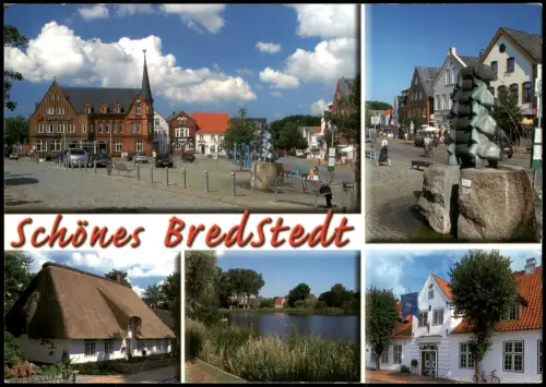 Ansichtskarte Bredstedt Mehrbildkarte der Stadt in Nordfriesland 2010