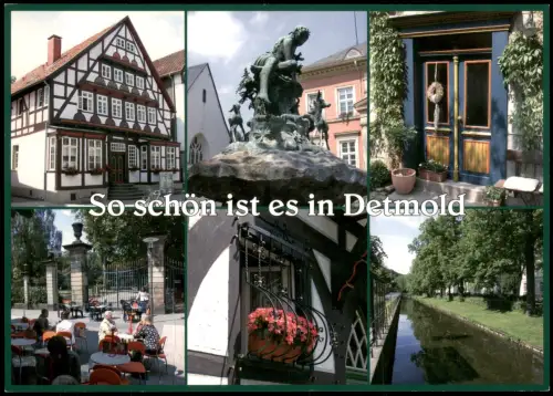 Ansichtskarte Detmold Mehrbildkarte So schön ist es in Detmold 2000