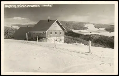 Spindlermühle Špindlerův Mlýn | Spindelmühle Planurbaude   im Winter 1927