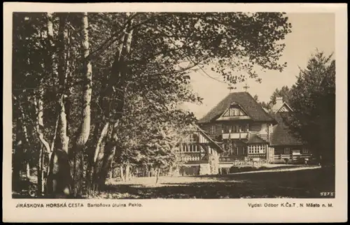 Neustadt an der Mettau Nové Město nad Metují Bartoňova útulna Peklo 1930
