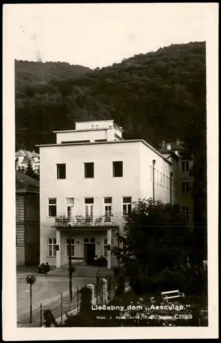 Trentschin-Teplitz Trenčianske Teplice Trencsénteplic Liečebný dom Aesculap 1935