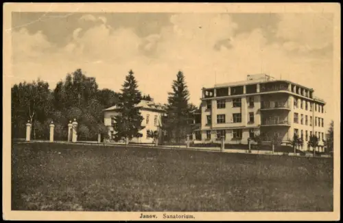 Postcard Johannesberg (Isergebirge) Janov nad Nisou Sanatorium 1930