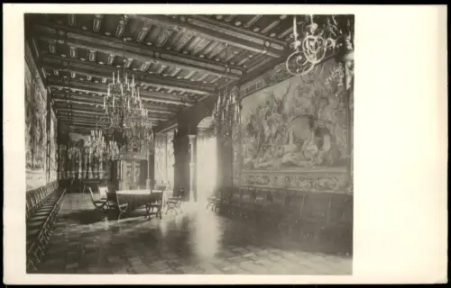Frauenberg Hluboká nad Vltavou Schloss Frauenberg, Großer Speisesaal 1940