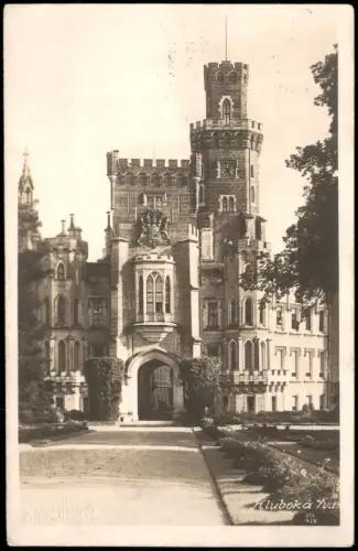Frauenberg Hluboká nad Vltavou Schloss Frauenberg (Hluboká nad Vltavou) 1926