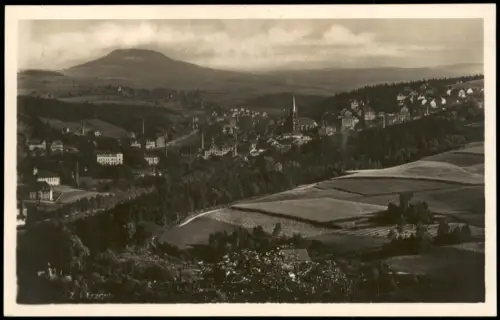 Ansichtskarte Annaberg-Buchholz Fernblick auf Buchholz 1928