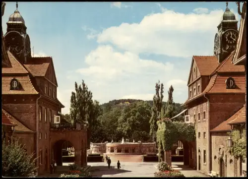 Ansichtskarte Bad Nauheim Sprudelhof mit Johannisberg 1970