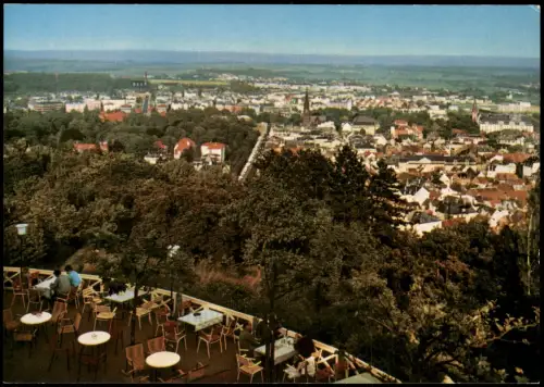 Ansichtskarte Bad Nauheim Panorama Stadt-Blick vom Johannisberg 1975