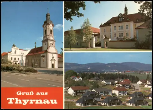 Ansichtskarte Thyrnau Gruß aus Thyrnau Mehrbild-AK Ortsansichten 1980
