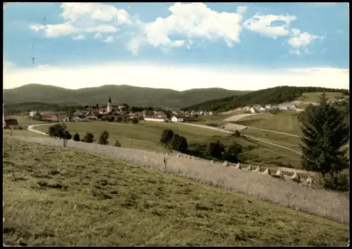 Ansichtskarte Thurmansbang Panorama-Ansicht 1971/1965