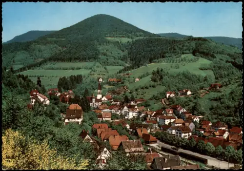 Bad Peterstal-Griesbach Gesamtansicht Renchtal im Schwarzwald 1965