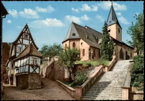 Ansichtskarte Bad Orb Romantisches Eck 1970