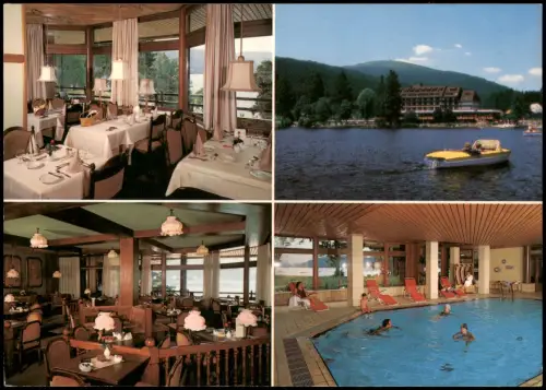 Ansichtskarte Titisee-Neustadt Titiseehotel Seestraße (Mehrbildkarte) 1975