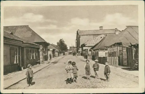 Postcard Kowel Kovel’ (Ковель) Bayernstrasse 1918  gel. Feldpoststempel