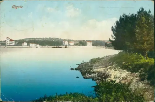 Lussingrande Veli Lošinj Groß-Lötzing, Cigale Mali Losinj 1913