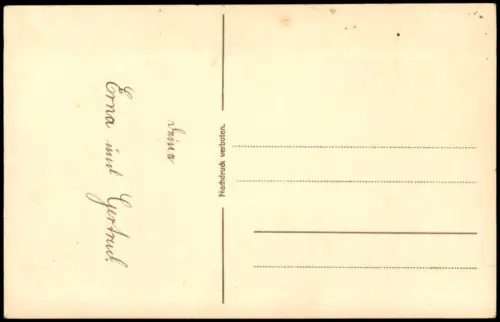Ansichtskarte  Mutter und Kind mit Gedicht 'Mutter!' 1930