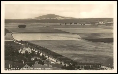 Collm-Wermsdorf Blick n.d. Collmberg von Oschatz aus gesehen. 1928