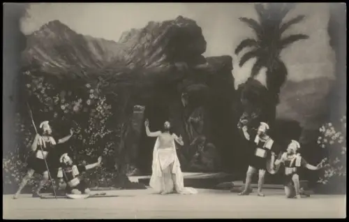 Ansichtskarte Oberammergau Auferstehung - Szene aus dem Passionsspiel 1900