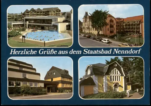Ansichtskarte Bad Nenndorf Mehrbildkarte Staatsbad NENNDORF 1980