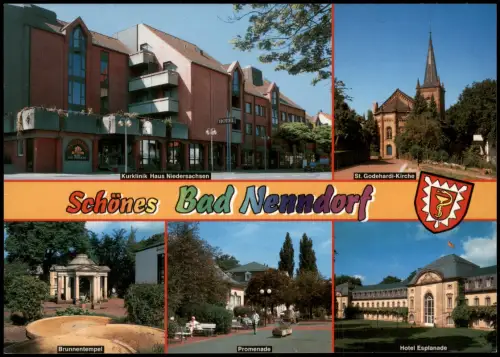 Ansichtskarte Bad Nenndorf Mehrbildkarte Schönes Bad Nenndorf 1995