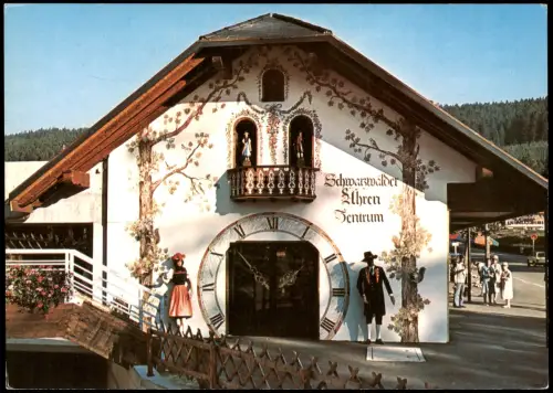 Titisee-Neustadt Ortsansichten Schwarzwälder Uhren-Zentrum Geschäft Drubba 1980